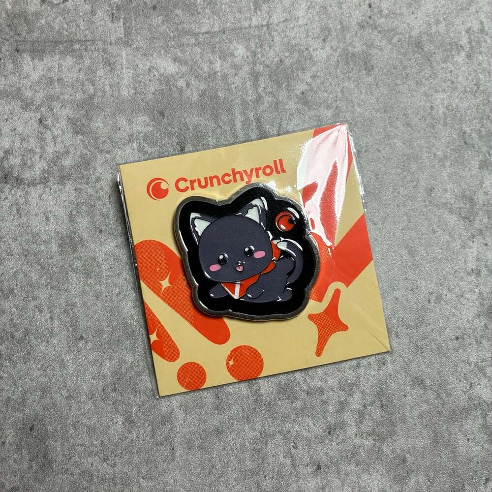 Crunchyroll Anime Expo Gilgamesh Honkai black cat pin